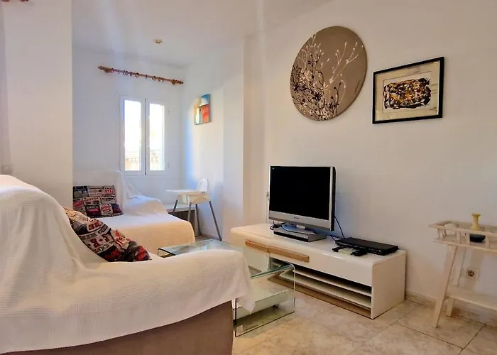 Cerca De La Playa Con Terraza דירה